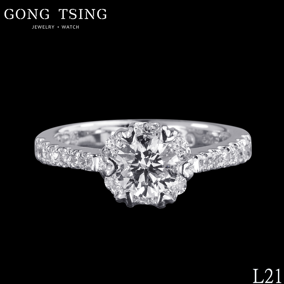 公信精品】GIA 鑽戒0.54克拉D VS1 3EX None 八心八箭白K金視覺放大1克拉效果附GIA證書| Yahoo拍賣