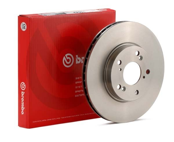 【汽車零件王】Brembo 原廠替換 打孔 畫線 平面 碟盤 VW Golf MK5 R32