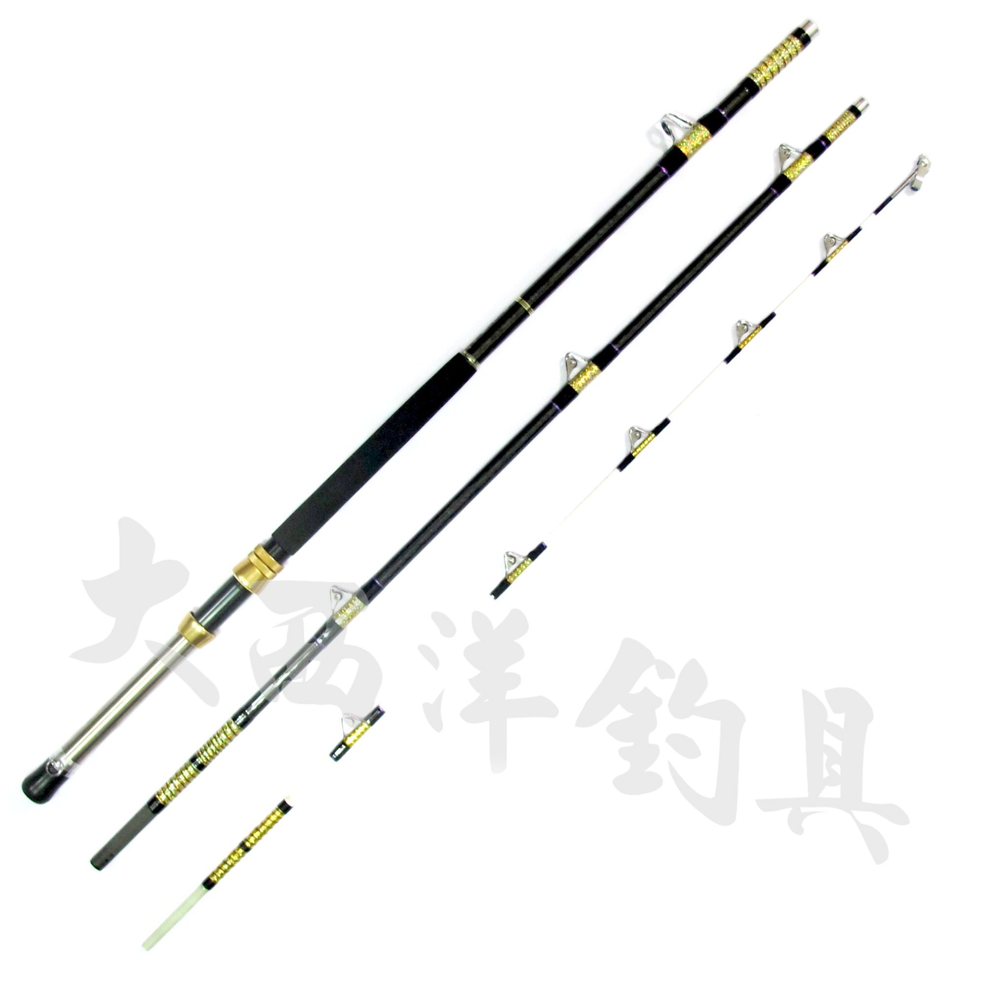 大西洋釣具12尺釣上癮滾輪白鐵線及布線用船竿船釣竿(1入) | Yahoo拍賣