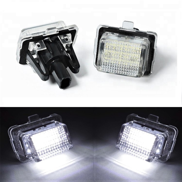 LED 車牌燈 牌照燈 白光 For 10-12 W204 W207 W212 W216 W218 W221