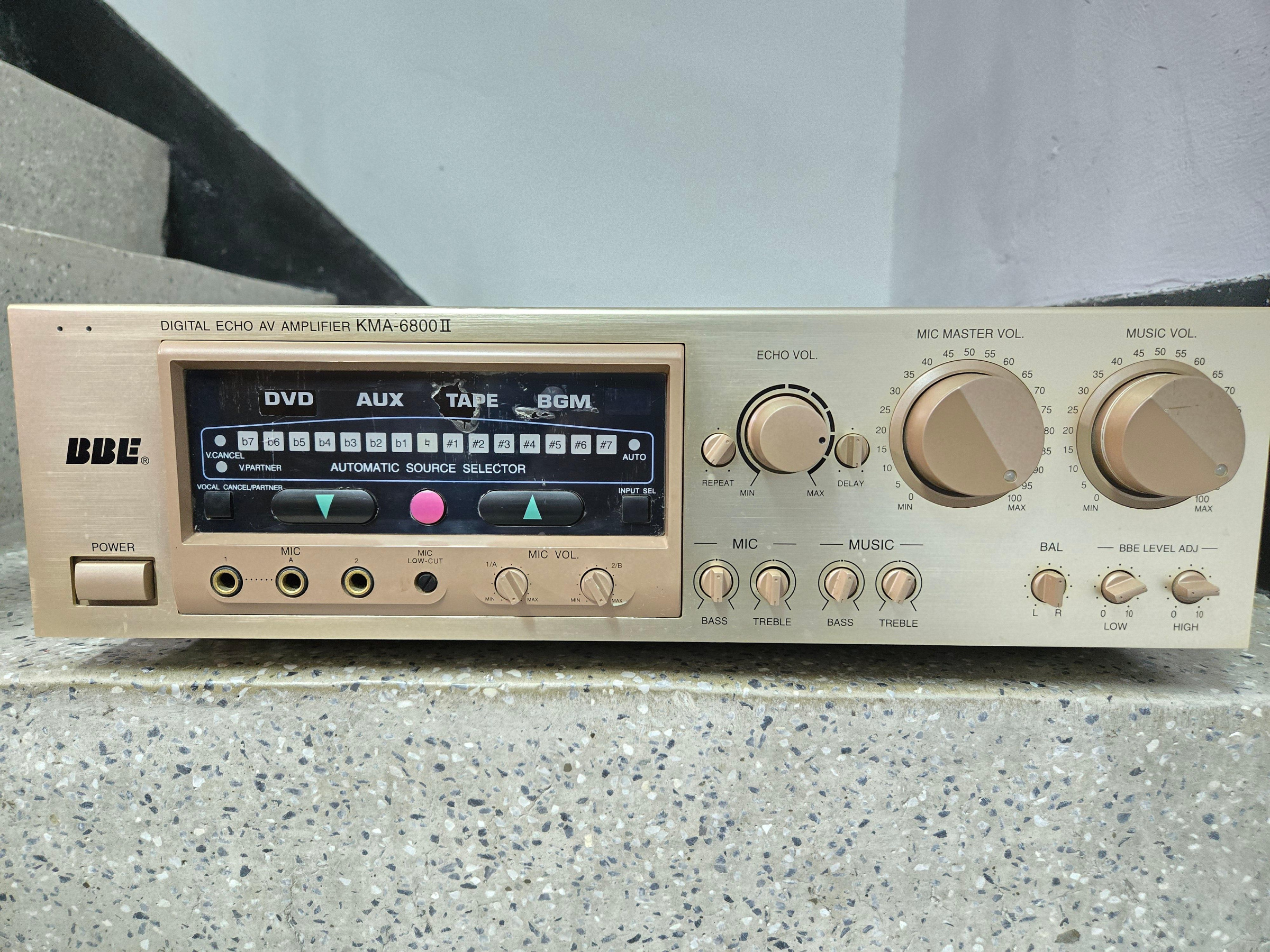 二手BBE 卡啦ok擴大機 KMA-6800 Ⅱ