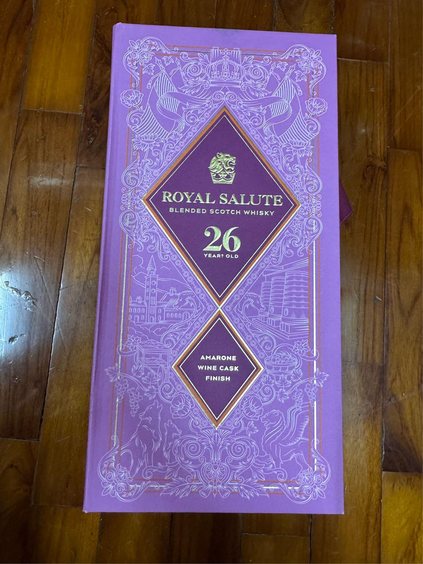空盒子 皇家禮炮26年 王者品桶系列 第二代調和威士忌