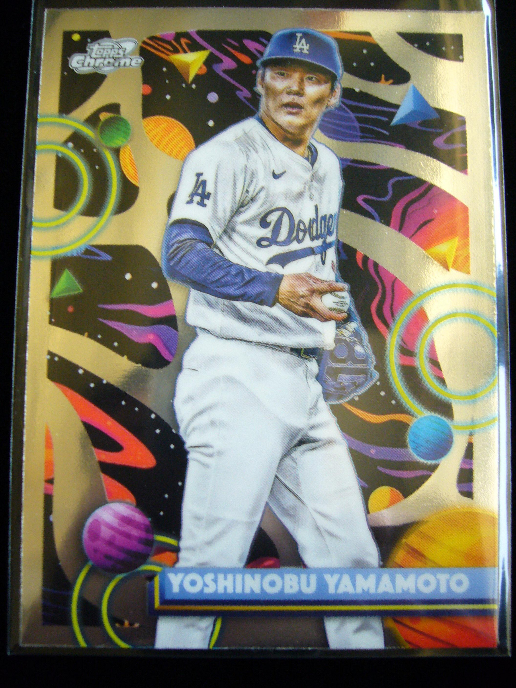 山本由伸漂亮最新版本星球系列金屬卡2025 Topps Chrome Cosmic | Yahoo拍賣