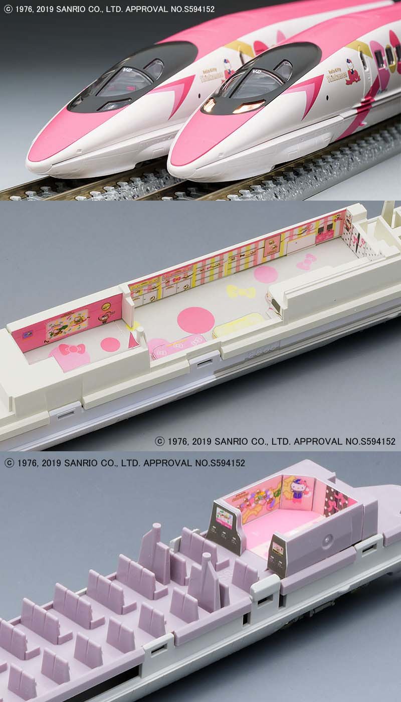 現貨在庫Tomix 98662 N規JR 500-7000 系山陽新幹線Hello Kitty