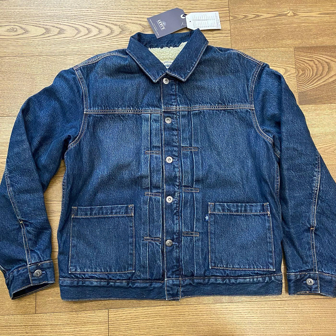 LEVIS Made & Crafted TYPE II 刷毛牛仔外套 LMC 34470 0005 M號 L號