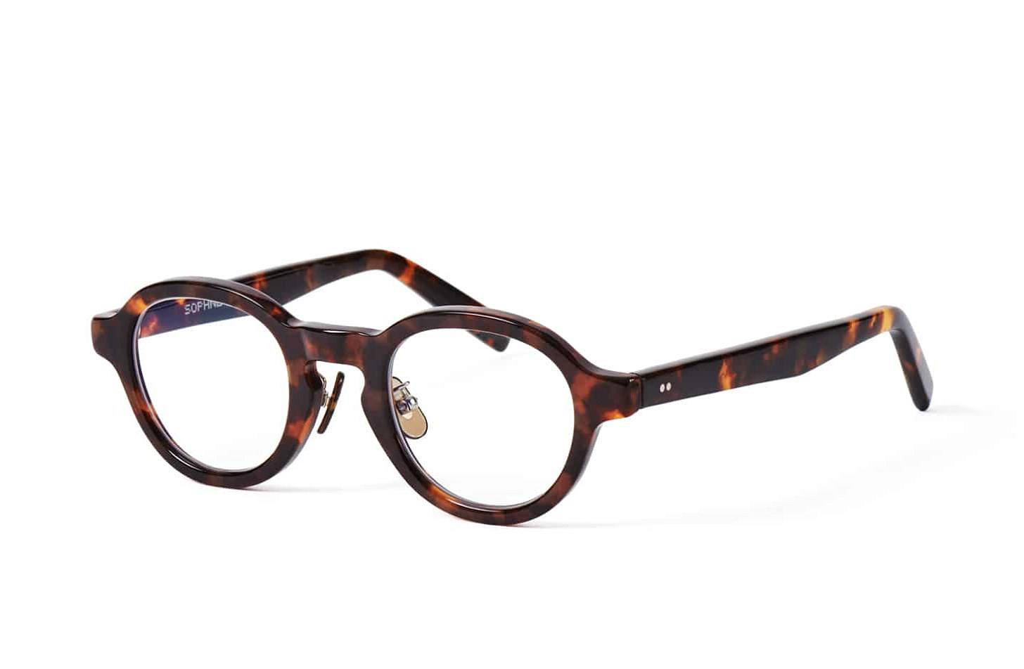 SOPHNET. 泰八郎謹製ROUND GLASSES 眼鏡鏡框。太陽選物社SPNT-252090 