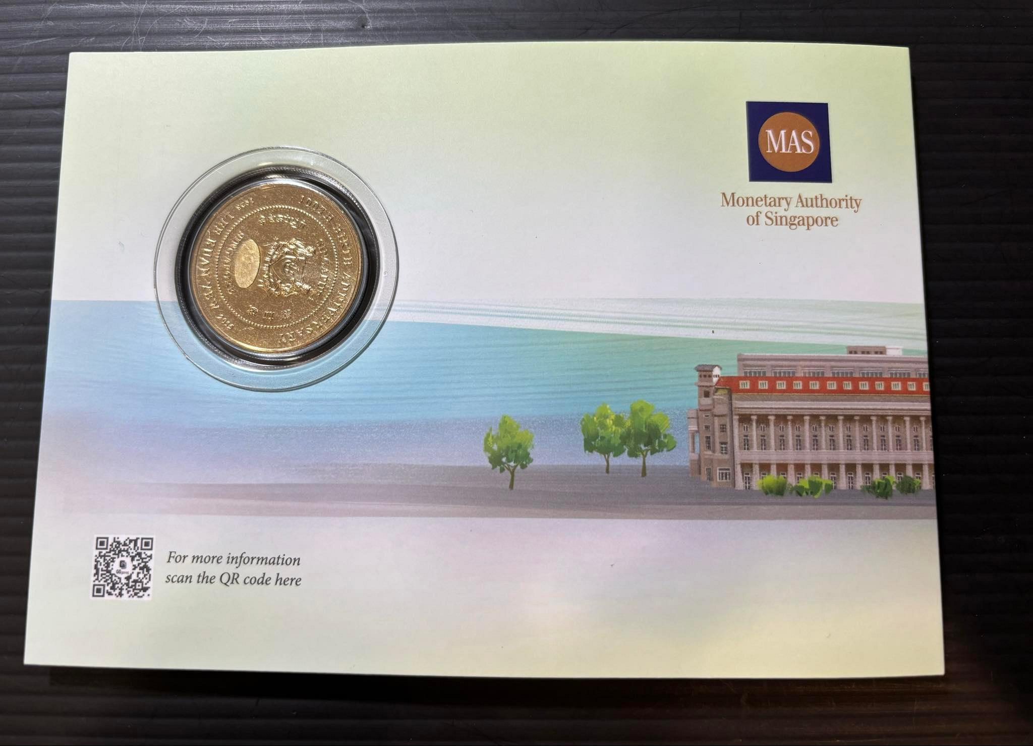 超值硬幣】新加坡2023年10Dollars 新幣建國總理李光耀百歲誕辰紀念幣一枚最新發行~ | Yahoo拍賣