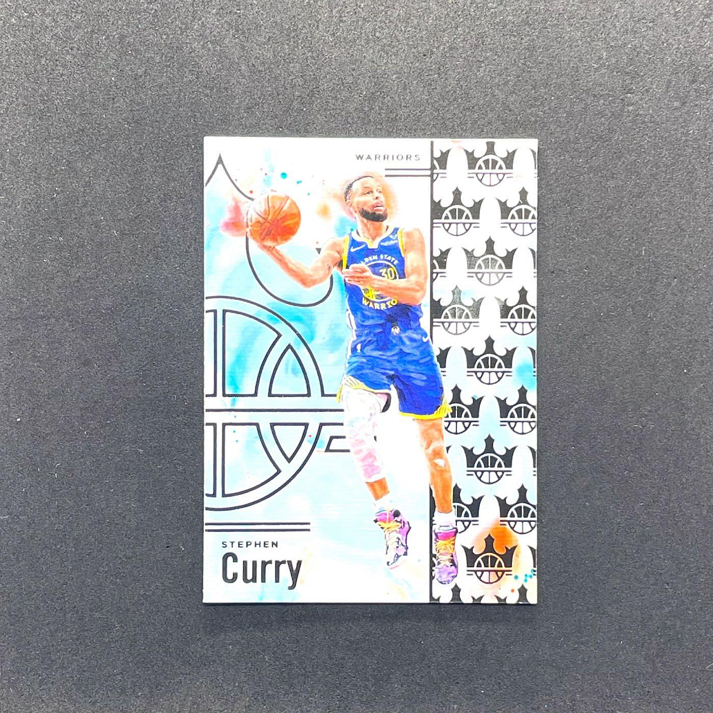 咖喱Stephen Curry 油畫Court Kings Base Warriors 球員卡NBA 2024-25 
