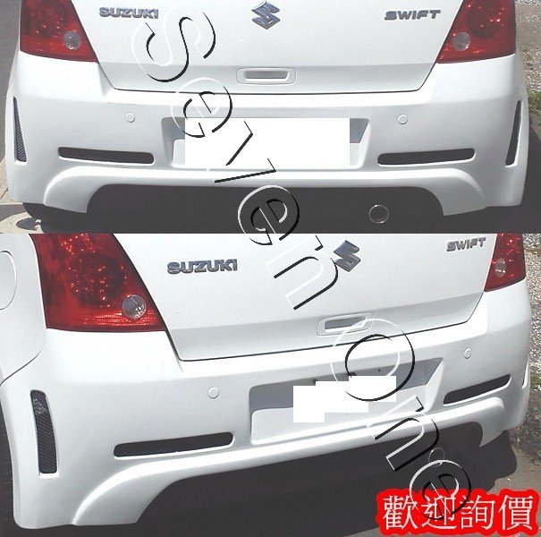 ☆ SEVEN ONE ☆ SUZUKI SWIFT GT 後保桿 05-09年