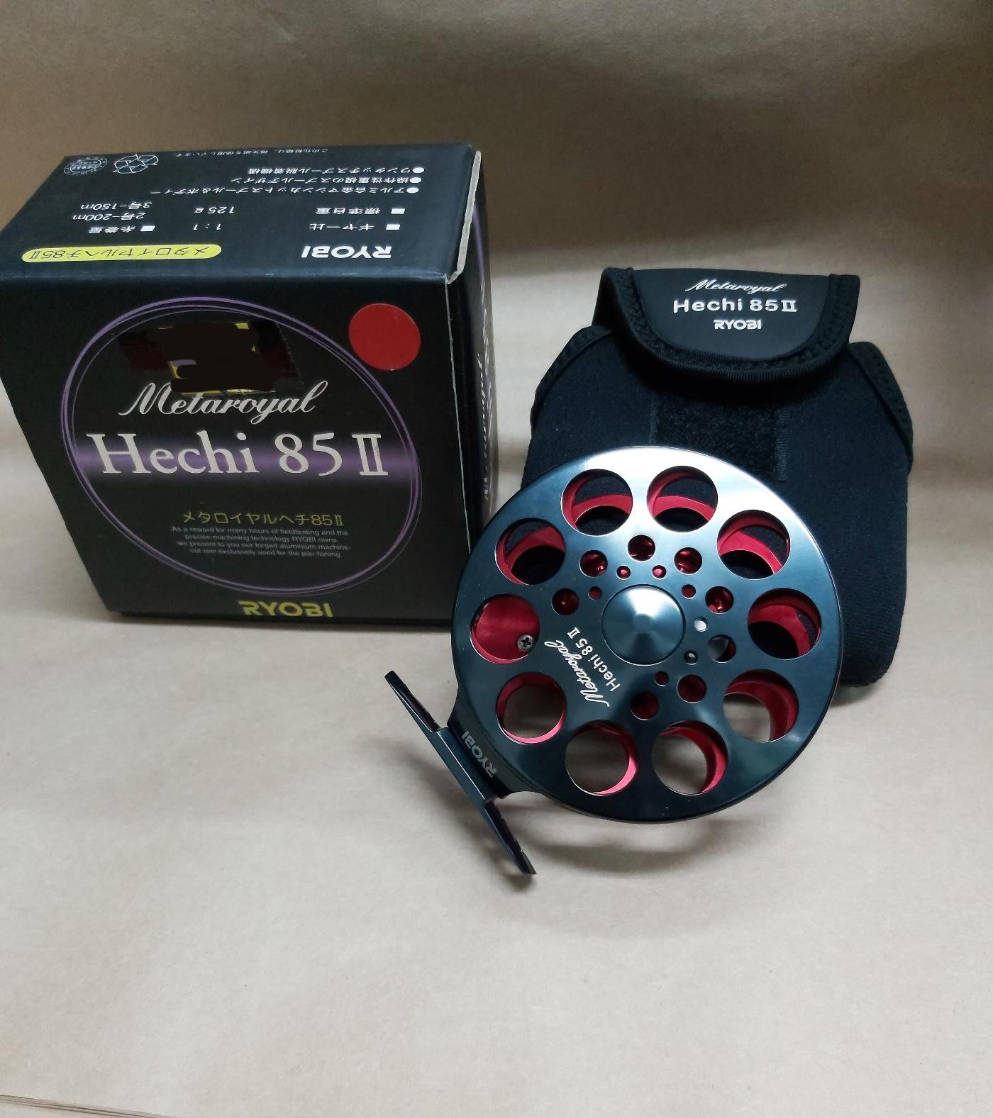 欣の店】RYOBI Hechi 85 II 前打輪限定色紅黑| Yahoo拍賣