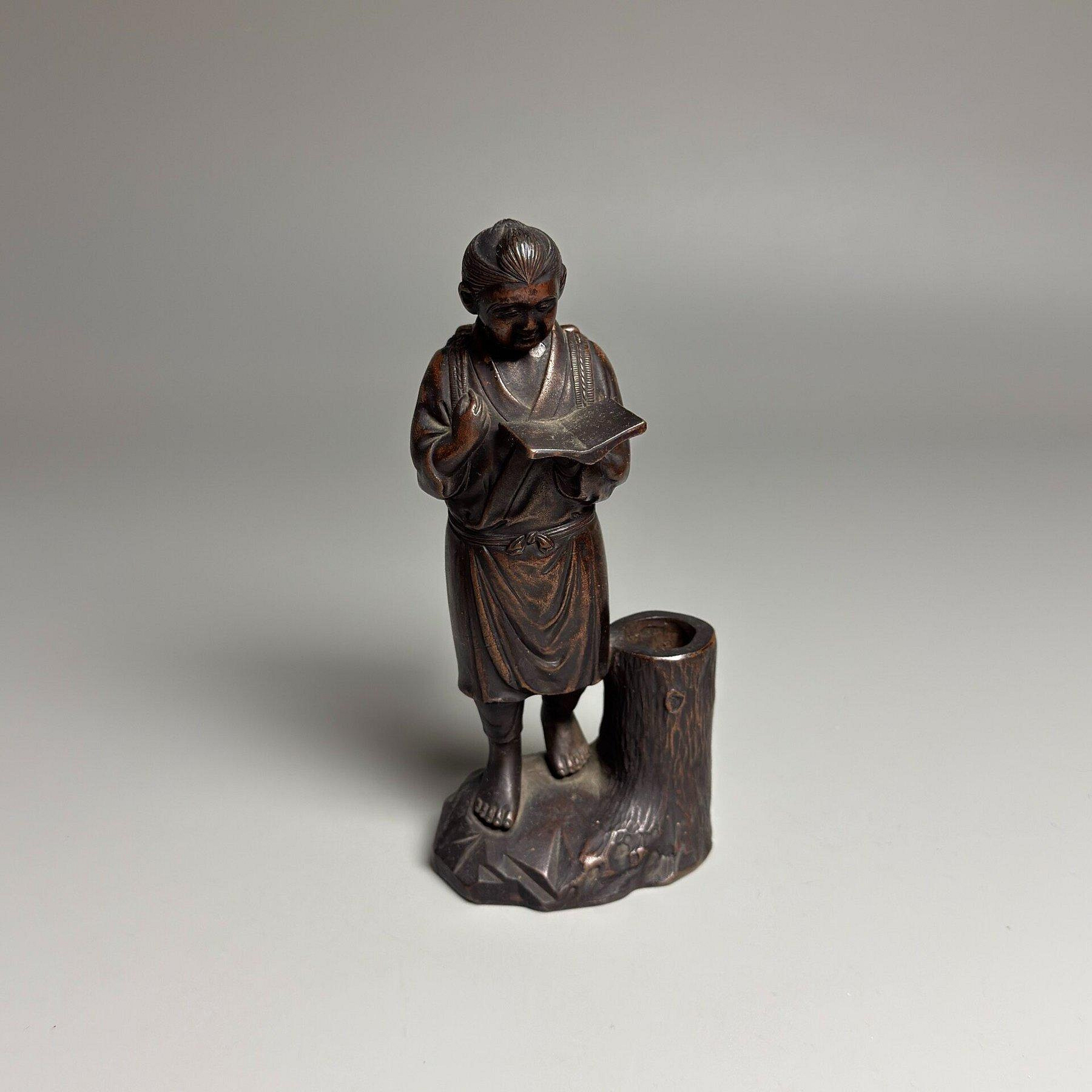 陶器 置物 伝統工芸品九谷焼二宮金次郎 レトロ 陶器 置物 伝統工芸品九谷焼二宮金次郎 レトロ Yahoo!オークション