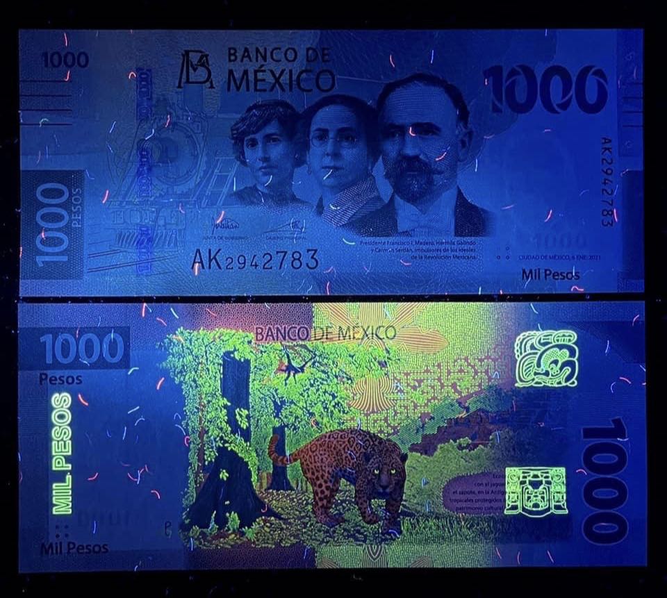 Louis Coins】B1358-MEXICO-2019～2023墨西哥鈔票-1000 Pesos | Yahoo拍賣