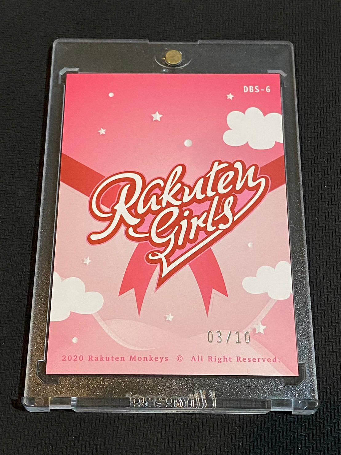 2020 Rakuten Girls 樂天桃猿啦啦隊女孩雙簽名卡巫苡萱籃籃限量10張