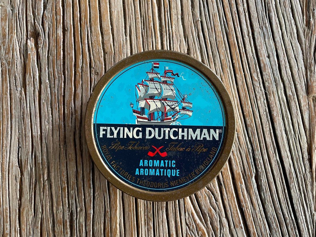 flying dutchman tobacco tin Vintage Flying Dutchman Tobacco Tin 復古飛翔的荷蘭人煙草罐| Yahoo拍賣