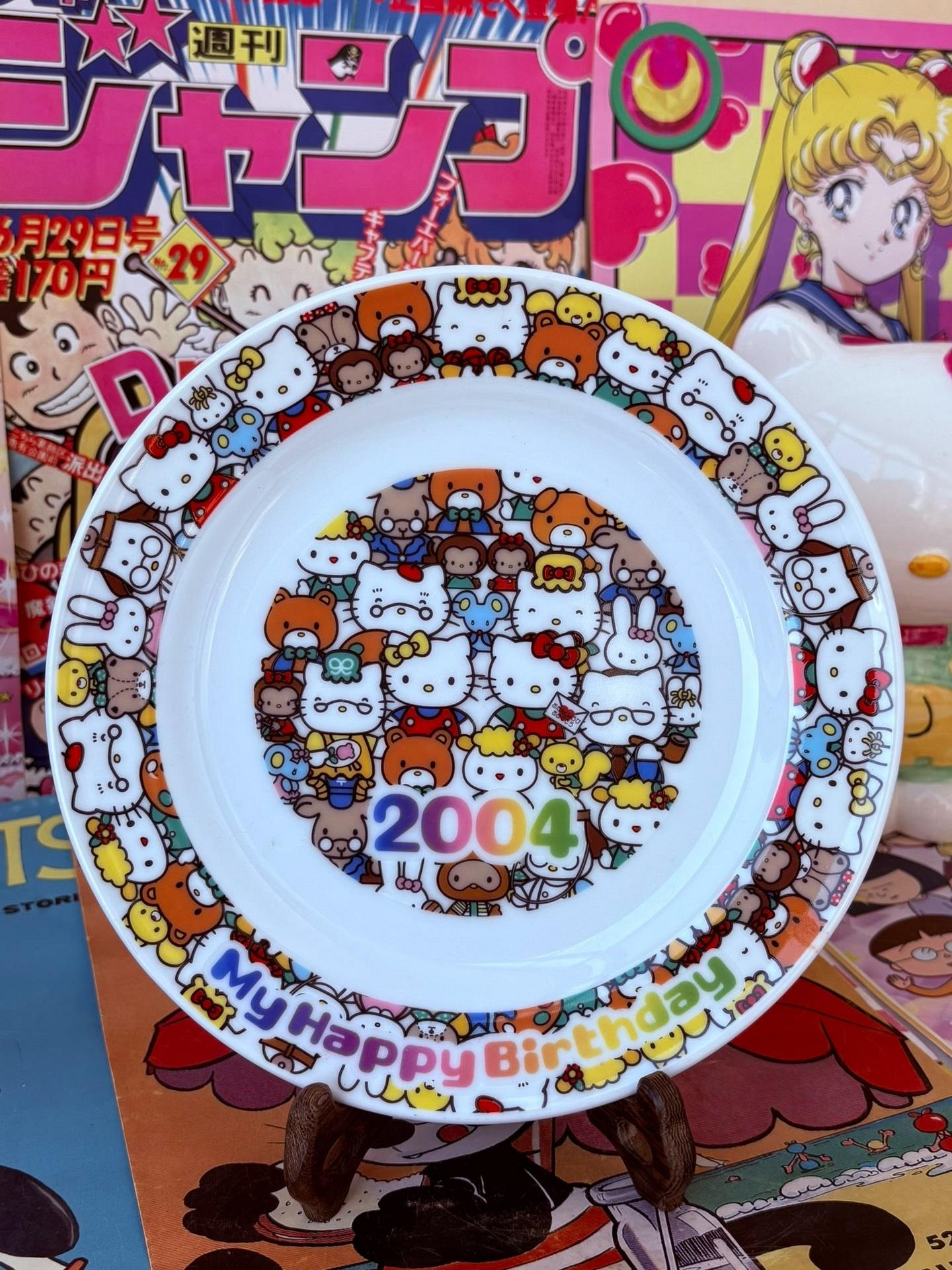 嚴選Hello Kitty 2004誕生紀念限量珍藏盤Sanrio正版30週年典藏完美品相