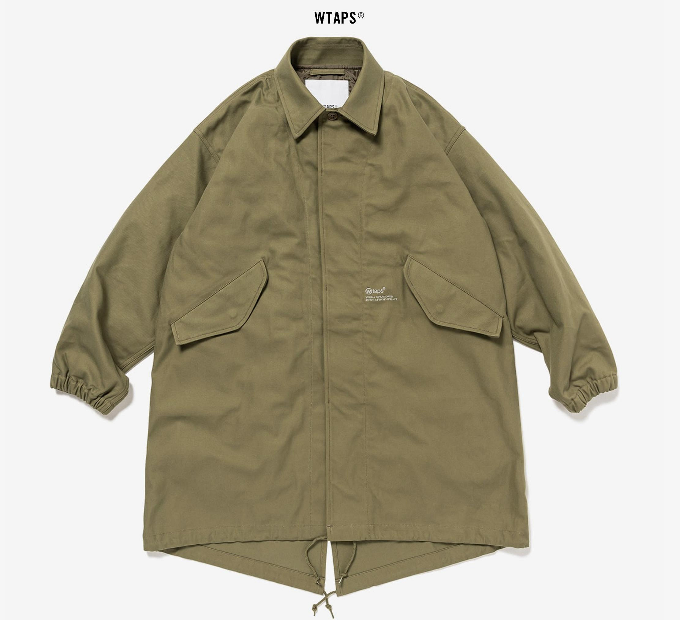 WTAPS 242WVDT-JKM03 SMOCK / COAT / COTTON. SERGE。太陽選物社