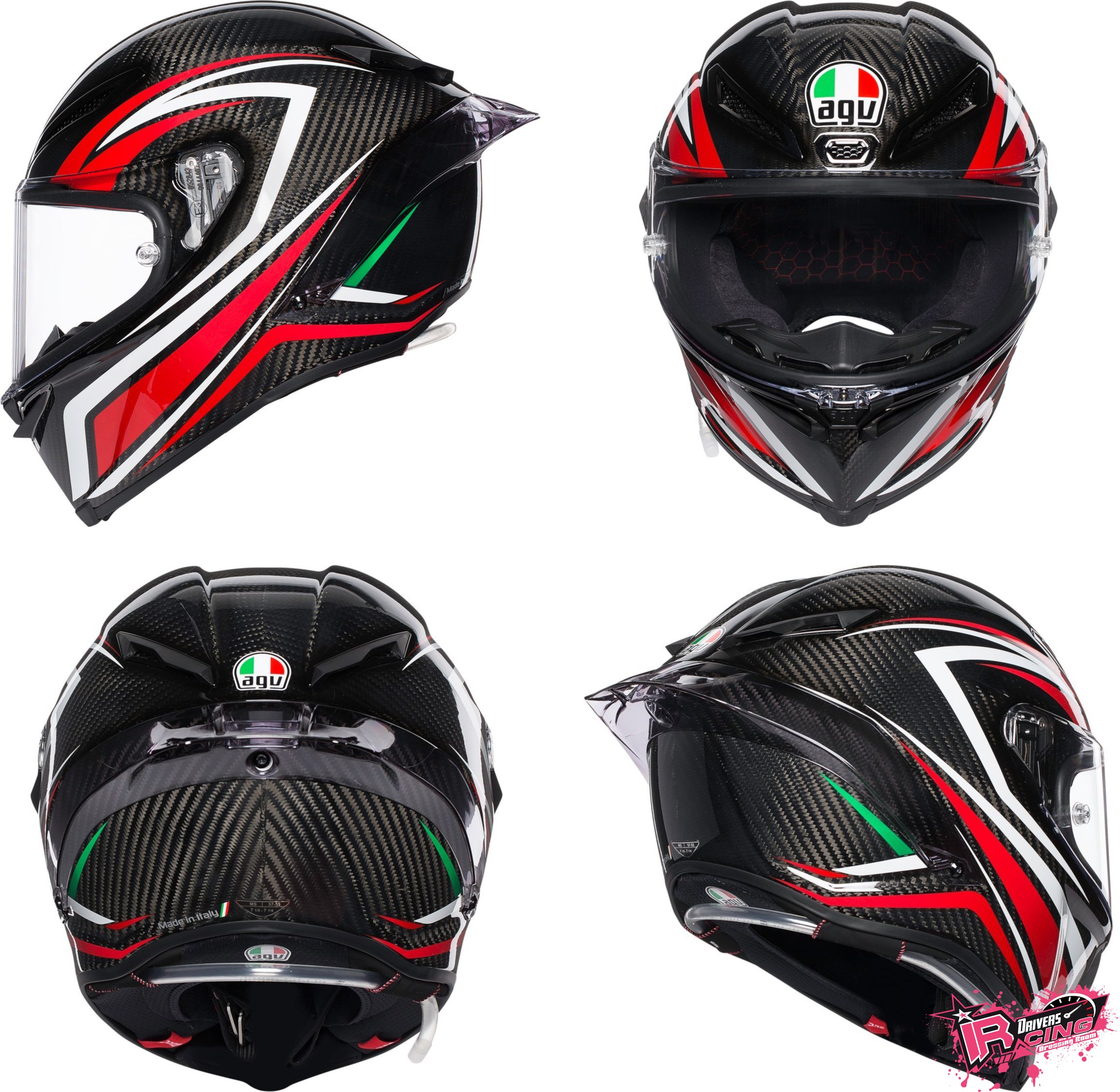 agv pista gp r staccata carbon RR Performante Motorcycle Helmet Carbon/Lime XL : Automotive The Pista GP RR is the perfect replica of the AGV helmet used by the champions of the motorcycle world championship during races Motorcycle Helmet Agv Pista Gp