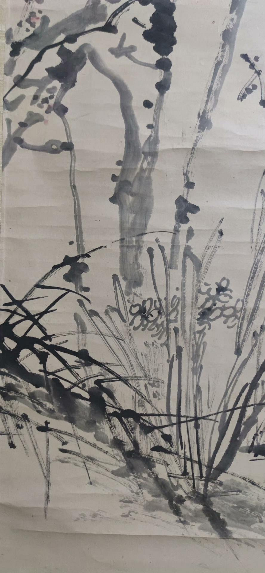 前田暢堂古筆花鳥圖名家推薦畫家1878年作文化14年產自德島嚴選老作品南