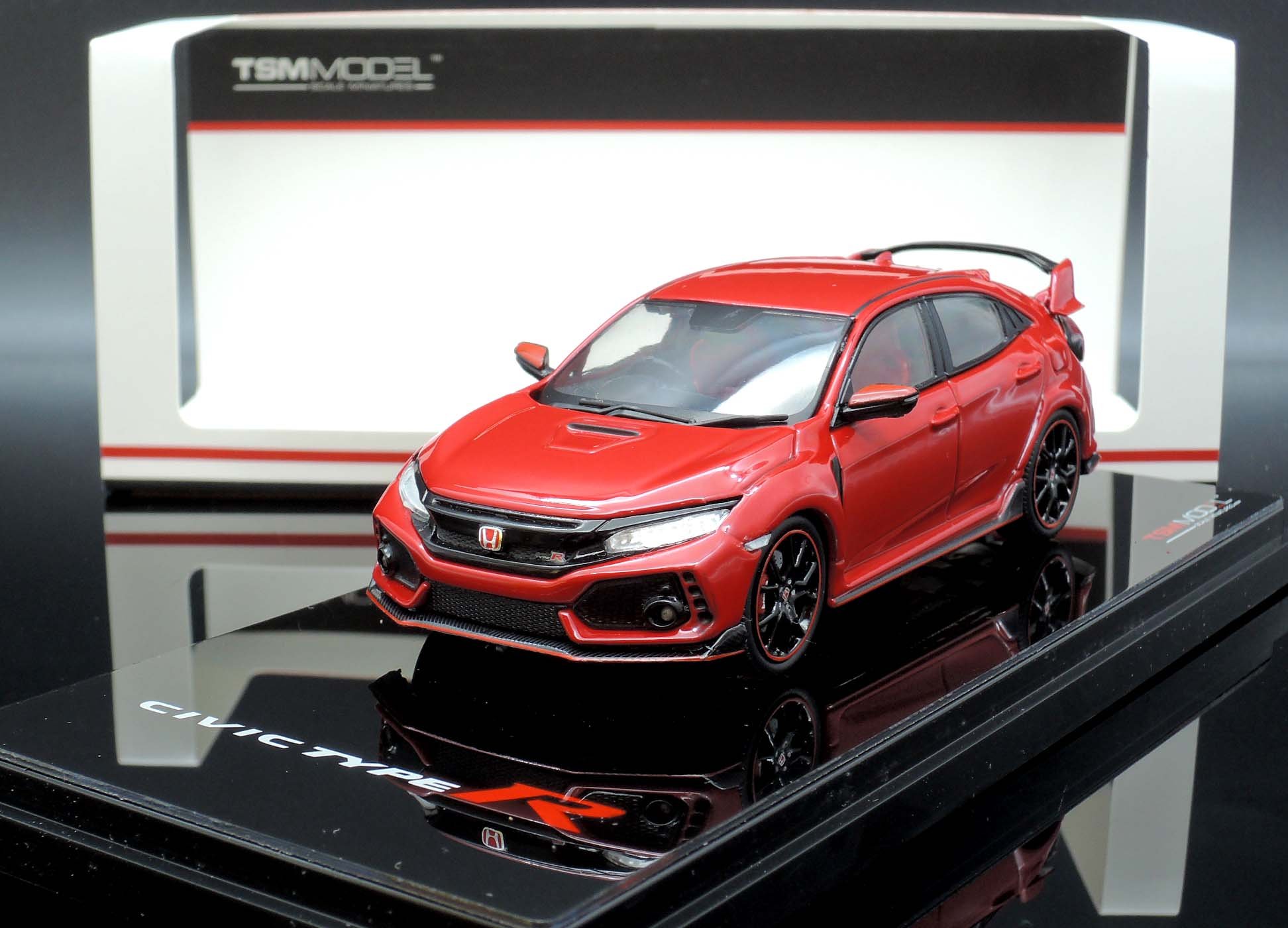 M.A.S.H】[現貨特價] TSM 1/43 Honda Civic Type R FK8 red | Yahoo拍賣