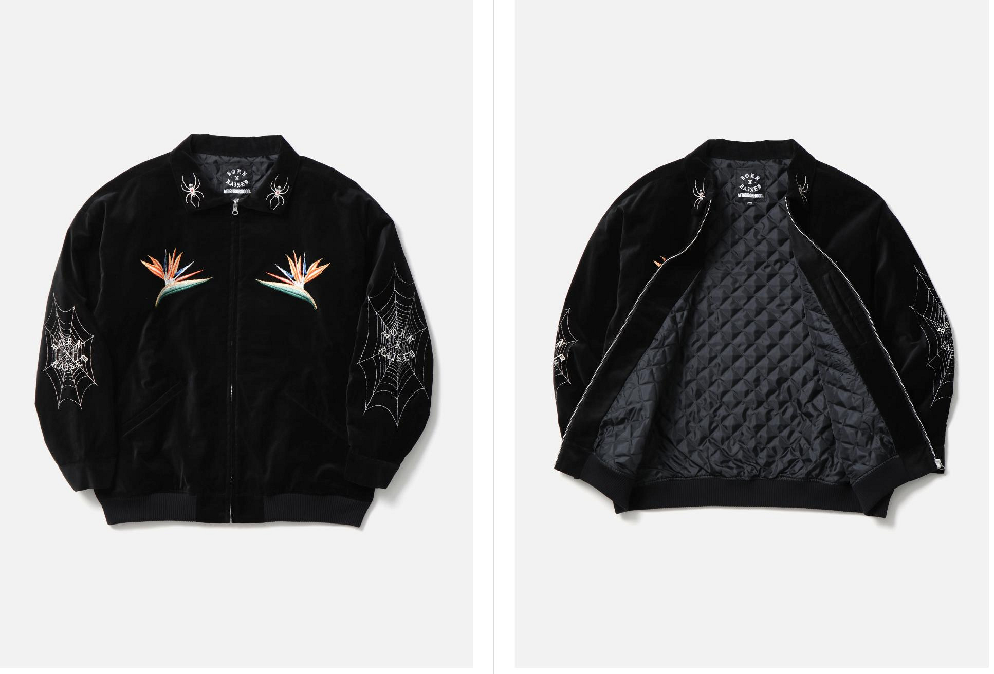 NEIGHBORHOOD NH X BORN & RAISED . SOUVENIR JACKET 夾克外套