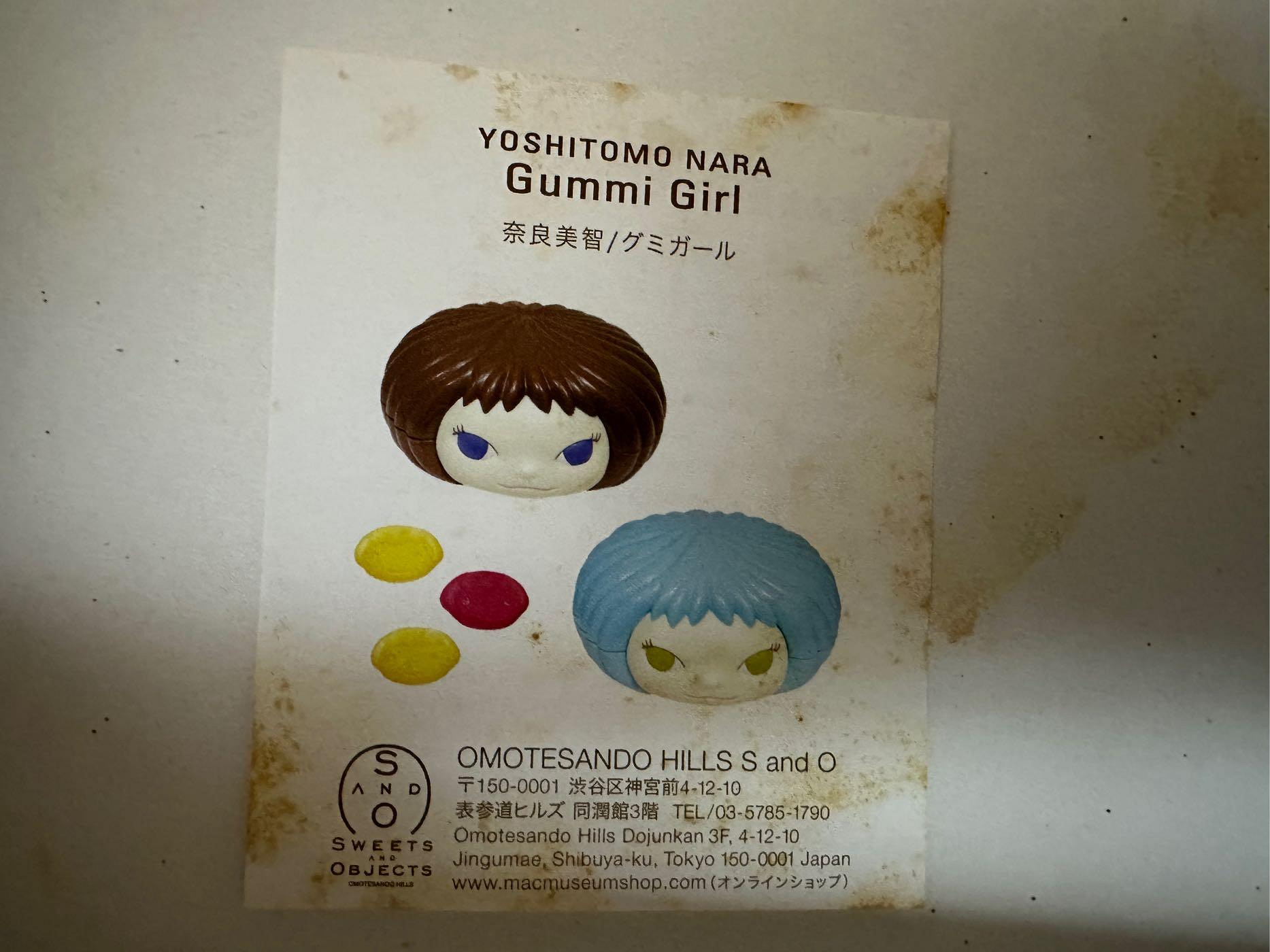 2006年正版Yoshitomo Nara 奈良美智Gummi Girl 絕版糖果盒| Yahoo拍賣