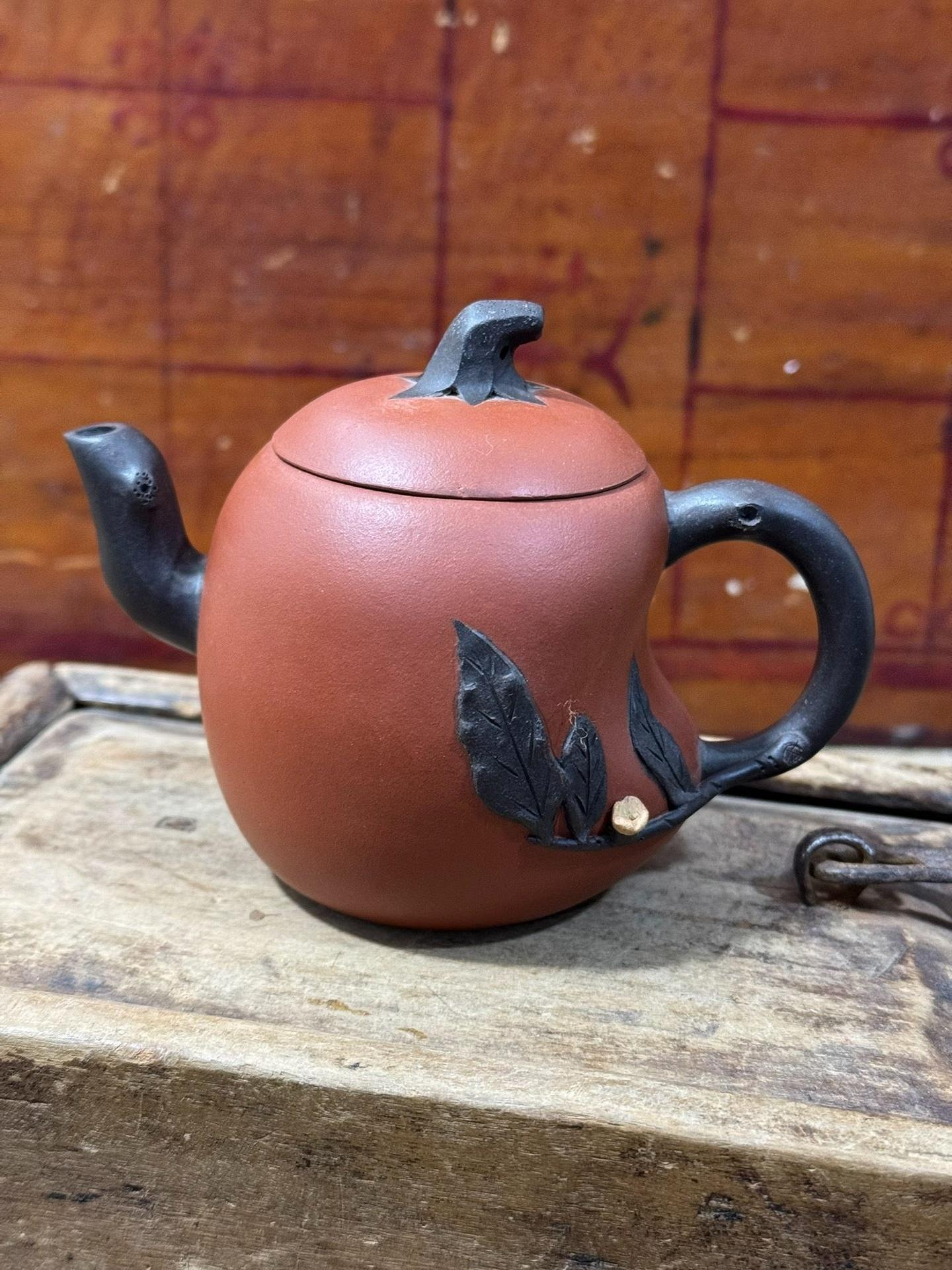 067 骨董品　朱泥南瓜急須　茶壶 　　高建芳製 高建芳的價格推薦- 2026年7月| 比價比個夠BigGo