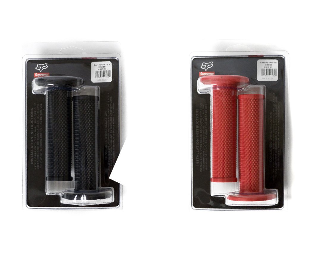パーツ 18SS Supreme x Fox Racing Moto Hand Grip Supreme Fox Racing Moto Hand Grip (SS18) - $48