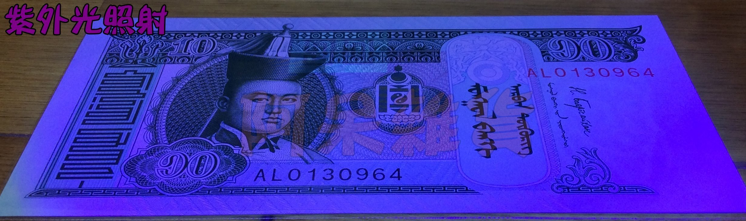 阿呆雜貨現貨實拍蒙古10元現貨全新無折真鈔實體拍攝紙鈔五色錢五色| Yahoo拍賣