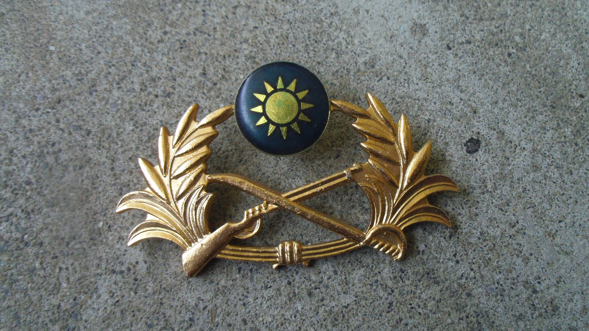 陸軍 重砲兵照準褒賞徽章 陸軍 重砲兵照準褒賞徽章