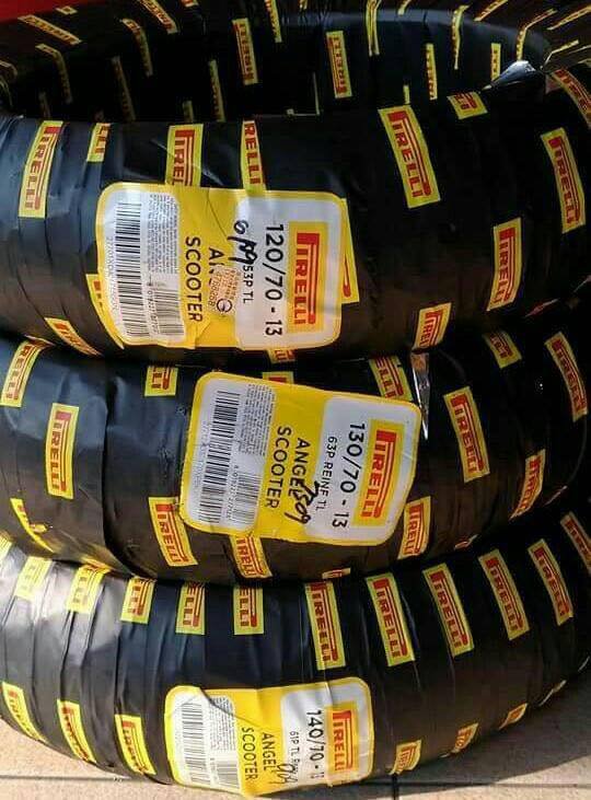 完工價【高雄阿齊】Pirelli 140/70-13 PIRELLI ANGEL SCOOTER 天使胎 倍耐力輪胎