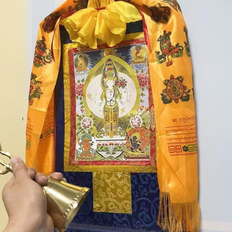 銅製 法器 三清三叉太極八卦鈴 手揺鈴 開運 風水 招財 置物 工芸品 銅製 法器 三清三叉太極八卦鈴 手揺鈴 開運 風水 招財 置物 工芸