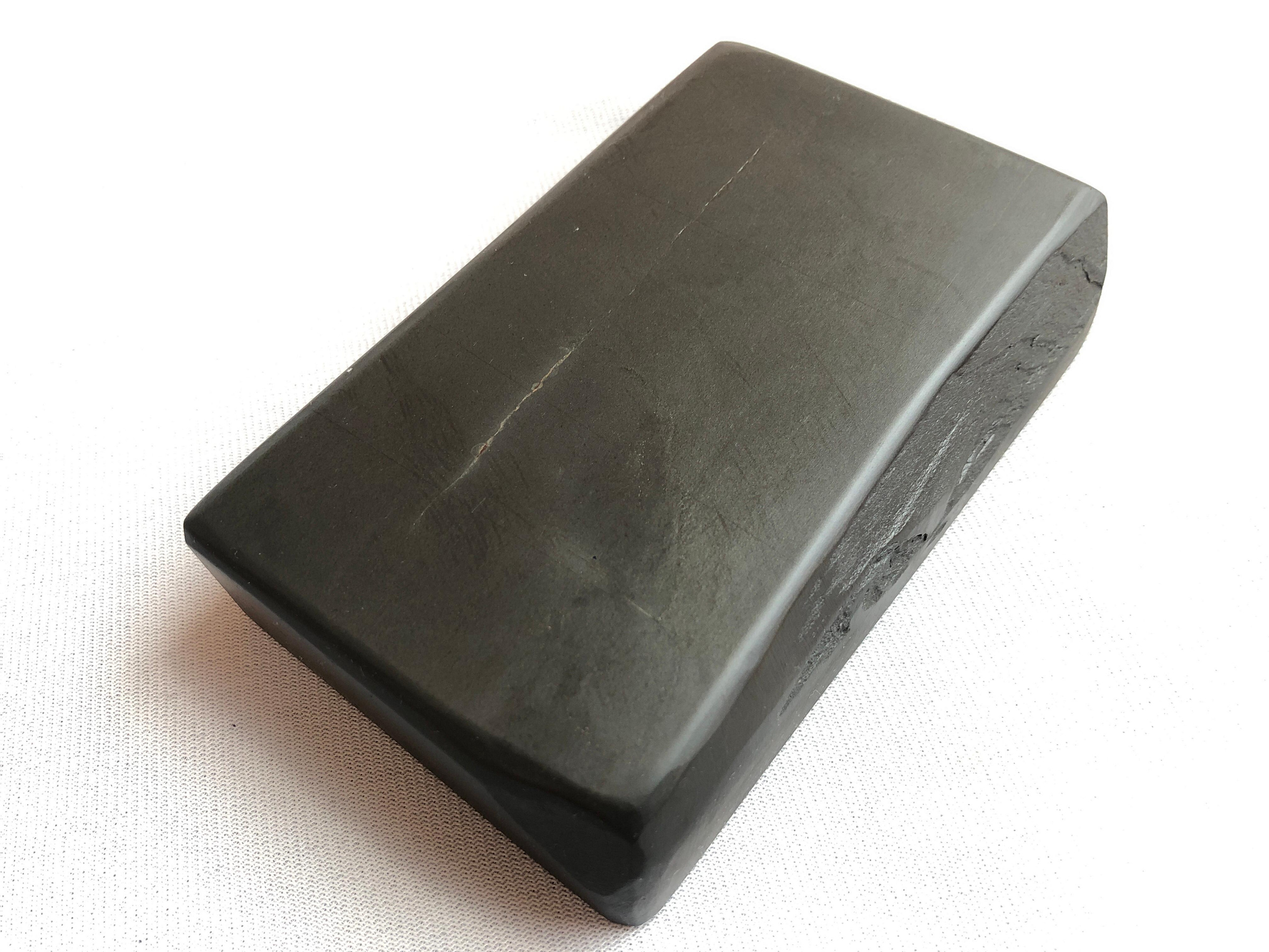 藏書樓】歙硯(眉子坑眉紋青瑯玕，硯板) **一元起標，拍精品