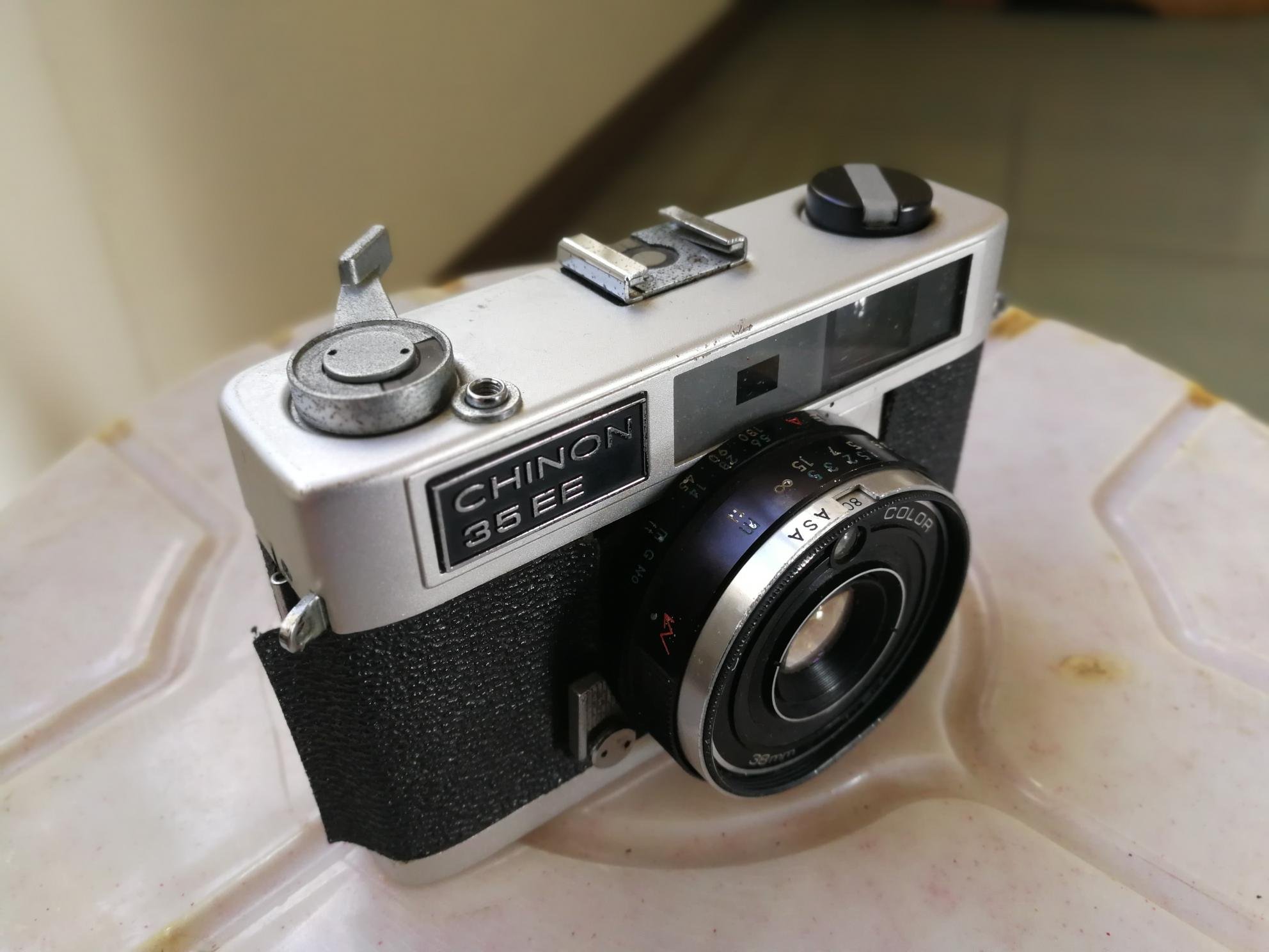 [動作OK]CHINON 35EE CHINON 35EE with 38mm 1:2.5 Lens - Full Working Order