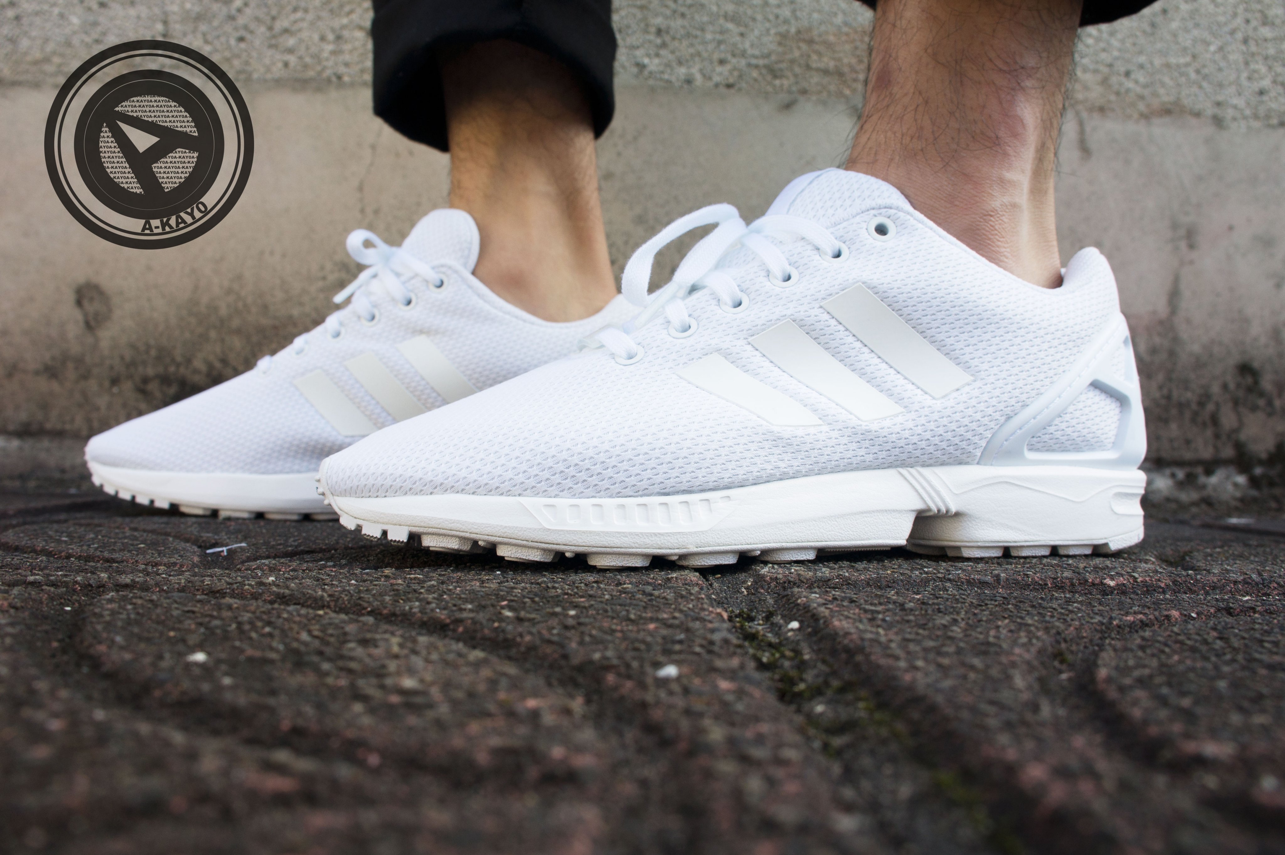 促銷商品】ADIDAS ZX FLUX TORSION鞋底網布白【AF6403】 | Yahoo拍賣