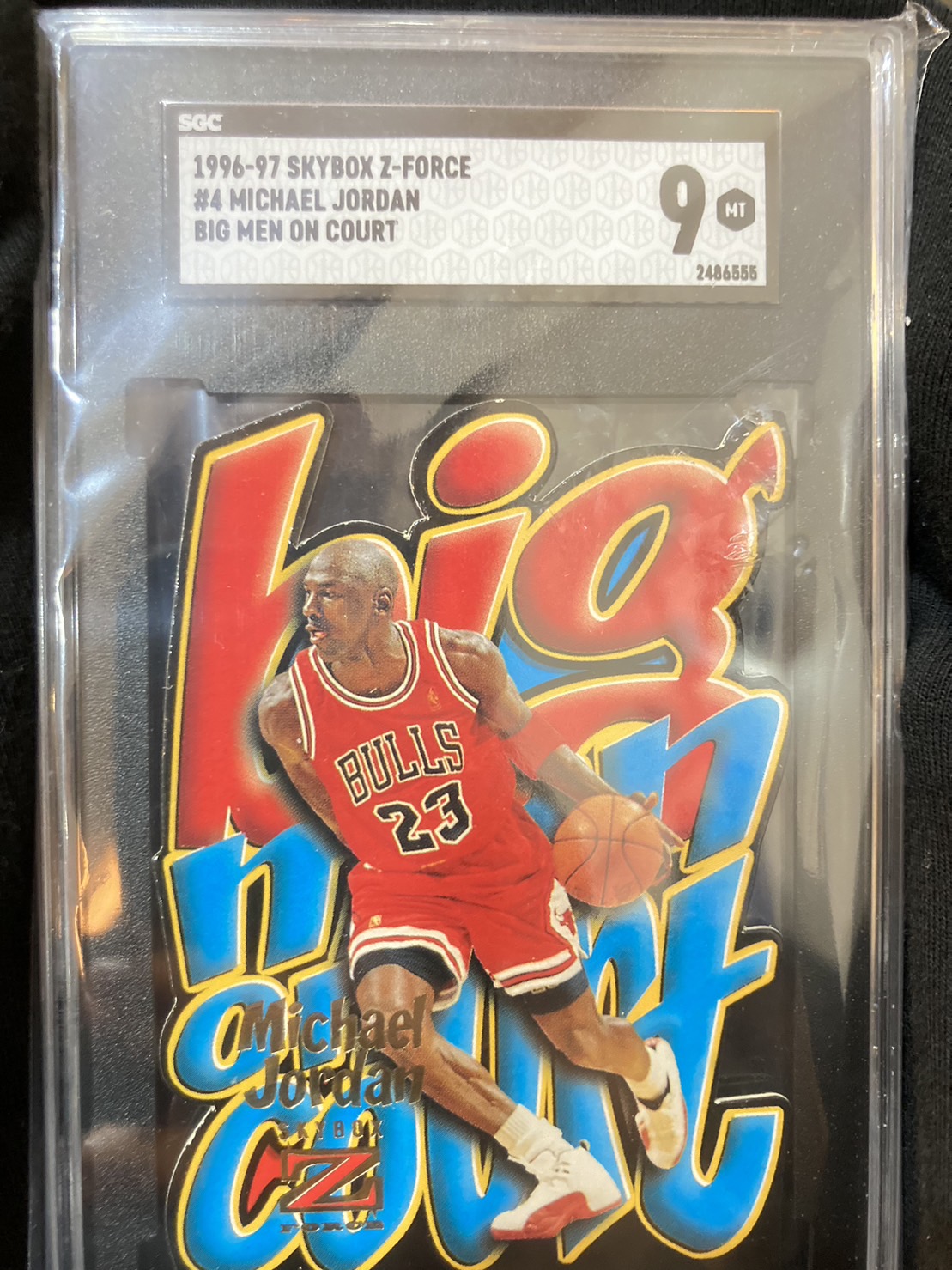 Michael Jordan 1996 Skybox Z-Force Big Men on Court | Yahoo拍賣