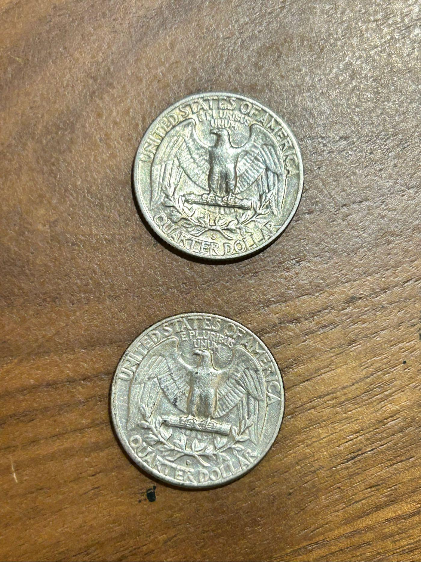 【H2Shop】美國美元25美分25分cents 1935-1964年銀幣銀元硬幣錢幣美金Quarter Dollar | Yahoo拍賣