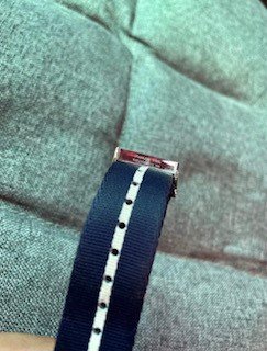 全新原裝omega 007大海馬 nato 錶帶 定價22000