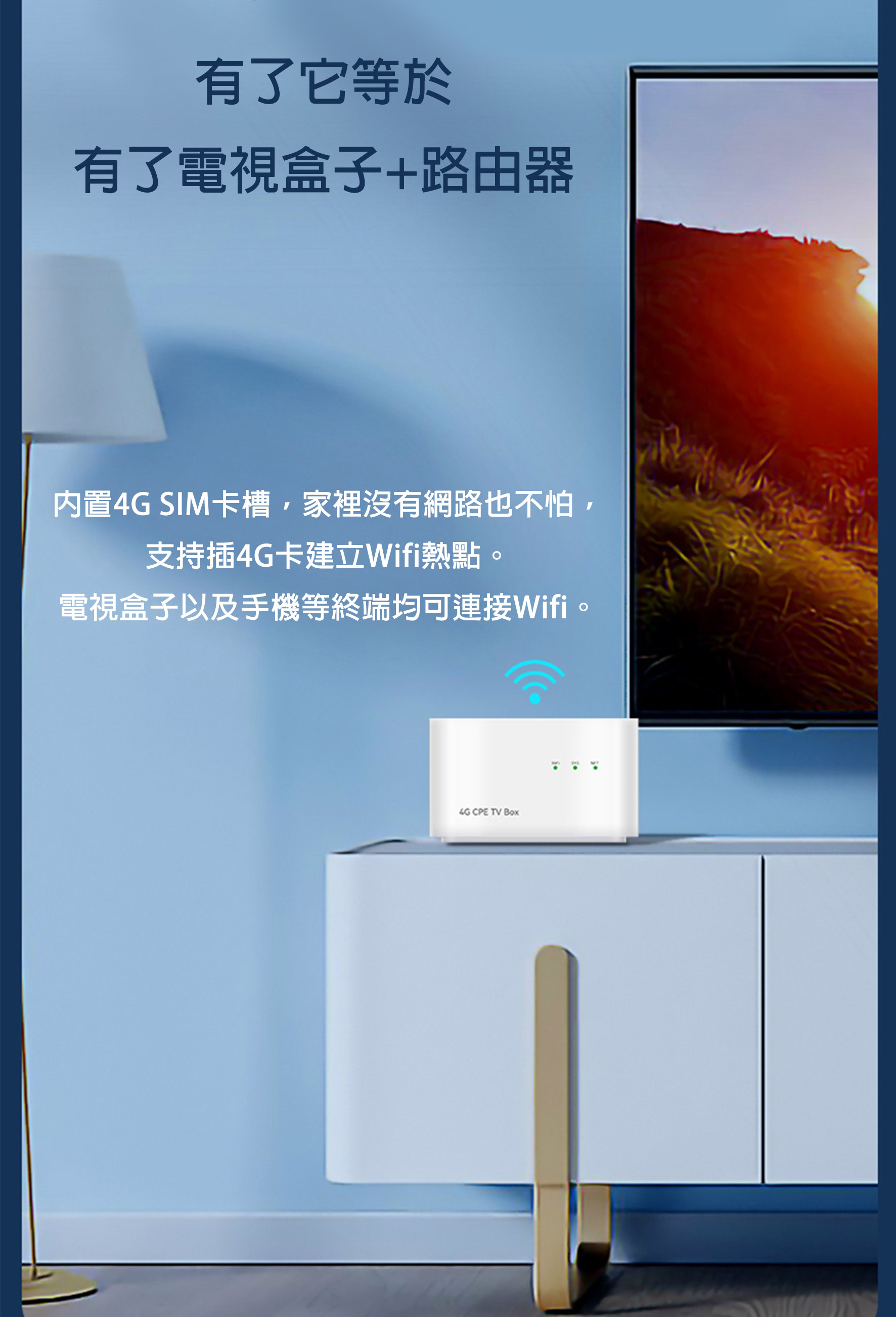 附發票】F2分享器+TV BOX 4G SIM LTE WIFI無線網卡路由器電視盒子二合一可看youtube | Yahoo拍賣