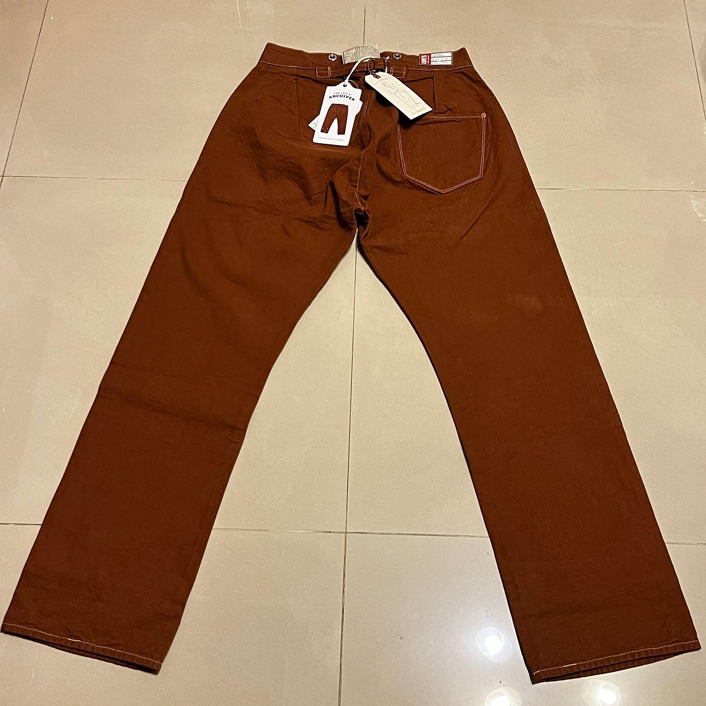 y《全新》LEVI'S LVC 1870S DUCK WAIST OVERALL 復古復刻吊帶褲