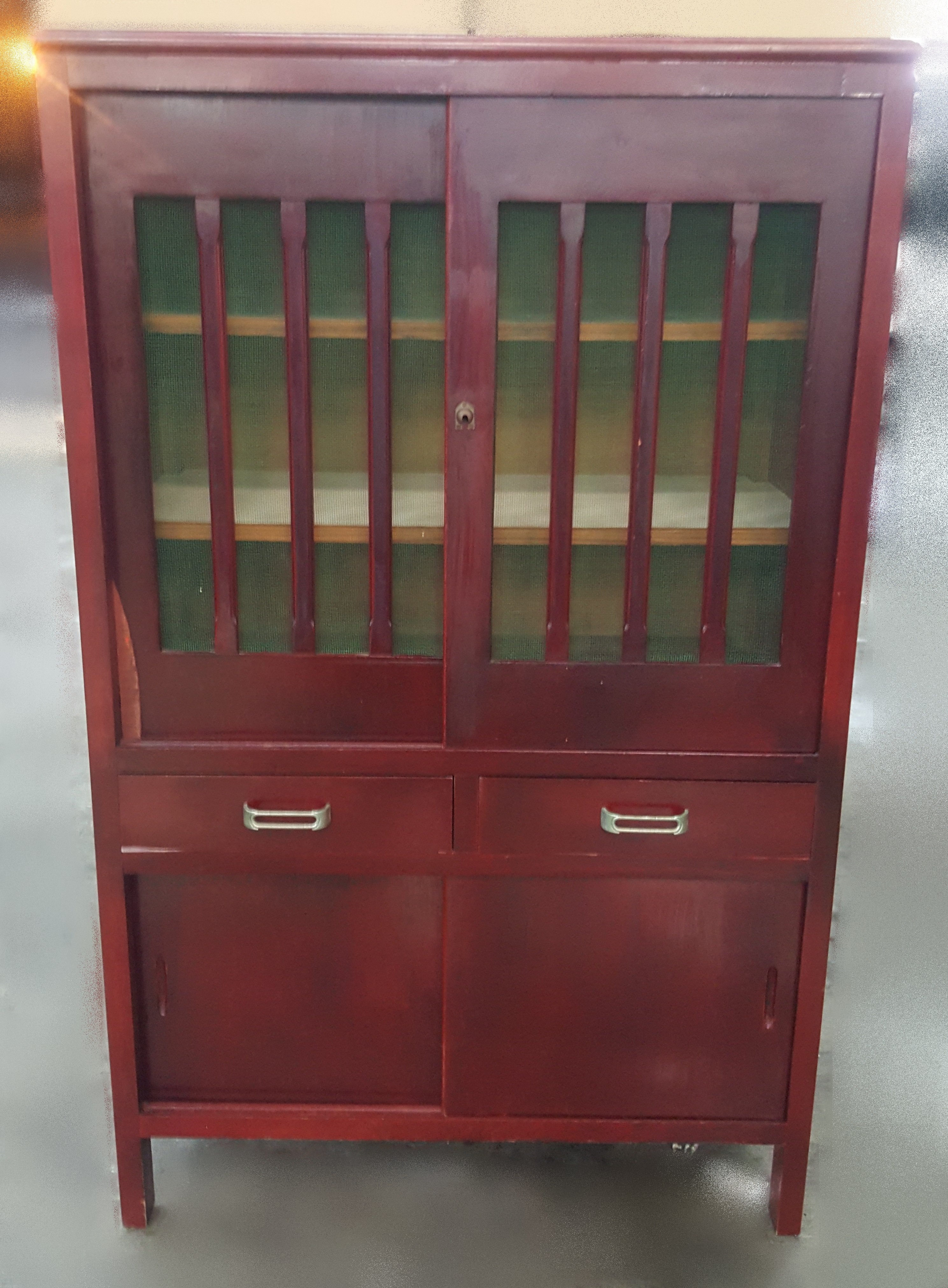 台中宏品二手家具賣場 推薦 大里全新中古傢俱 家電買賣 LG301031*檜木老菜櫥*2手古董家具買賣 台北桃園新竹