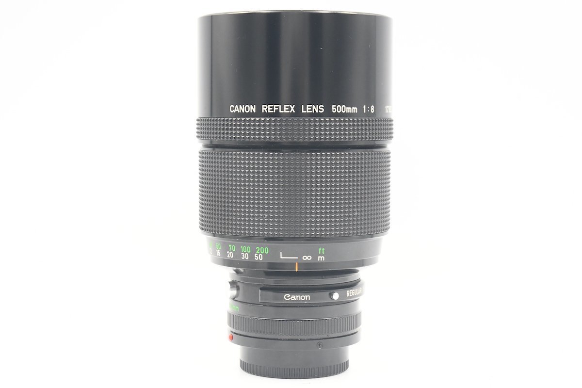 佳能Canon REFLEX LENS 500mm F8 經典反射銘鏡甜甜圈散景品相優良美品
