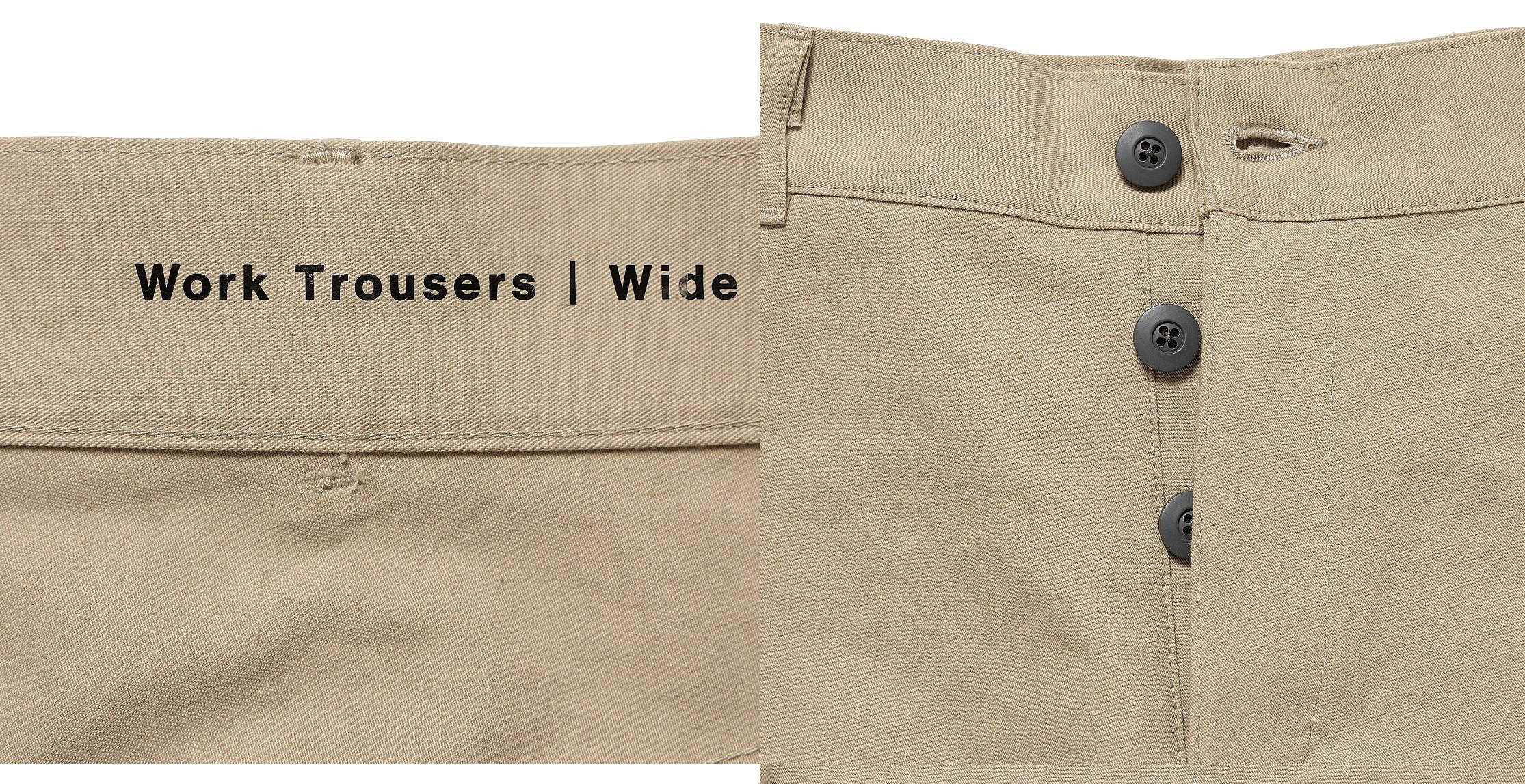 パンツ DESCENDANT WORKTROUSERS UNSAIORI raregem DESCENDANT/WORK TROUSERS UNSAIORI raregem (BEIGE)