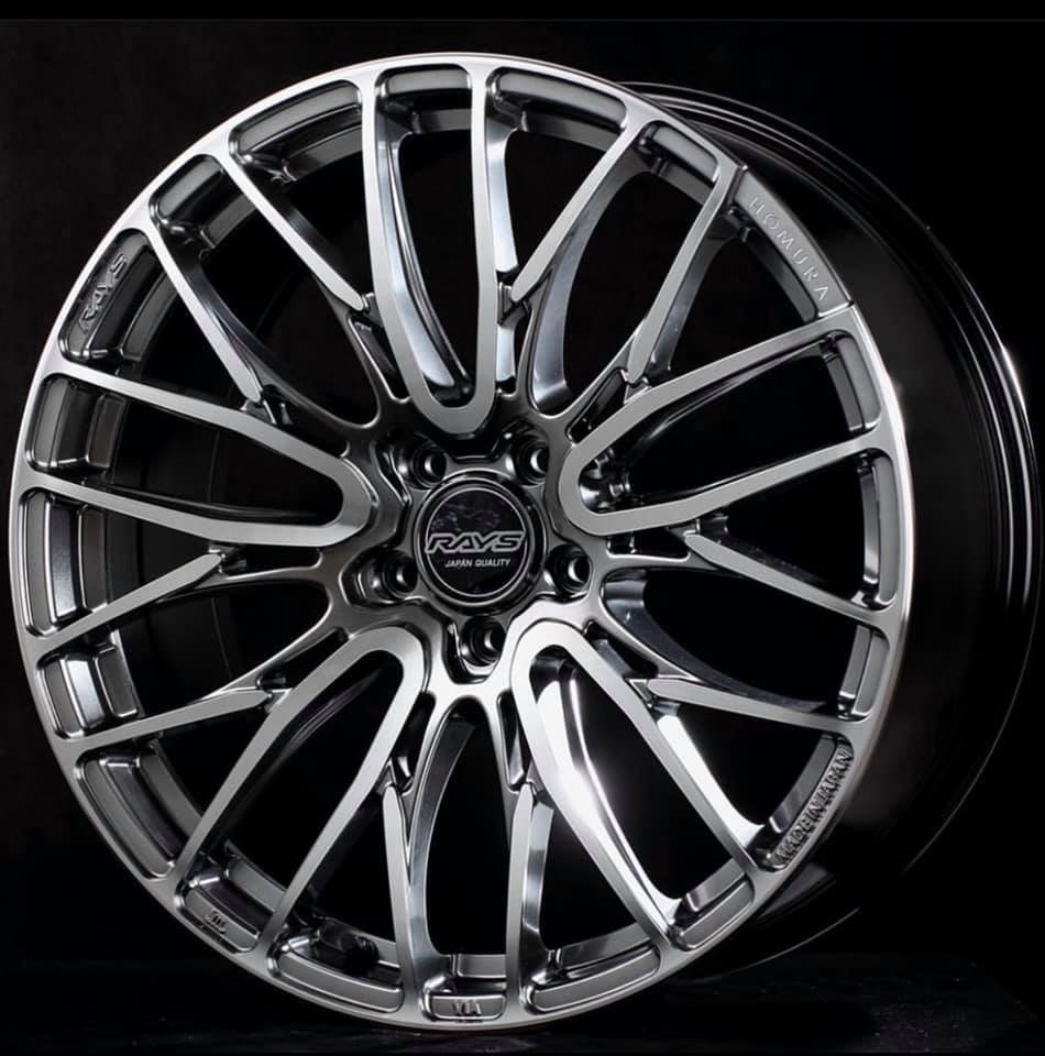 超鑫國際】 正Rays Homura 2X10BD 19吋鋁圈5孔114.3 5孔112 亮銀日本