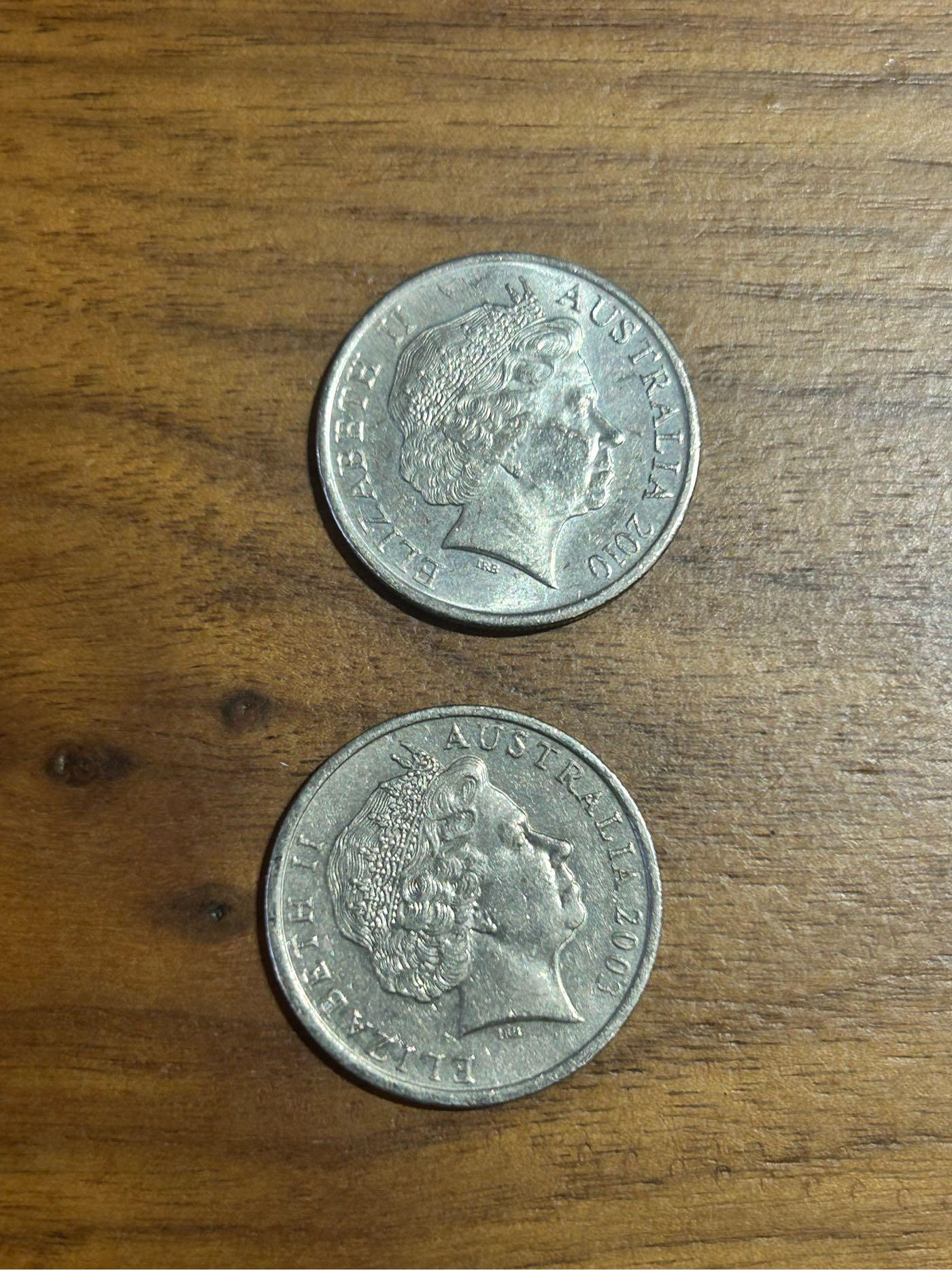 H2Shop】澳洲澳幣澳元Australia 10cent 10分2003-2010年伊莉莎白二世女王雄性華麗琴鳥圖案銅鎳錢幣硬幣| Yahoo拍賣