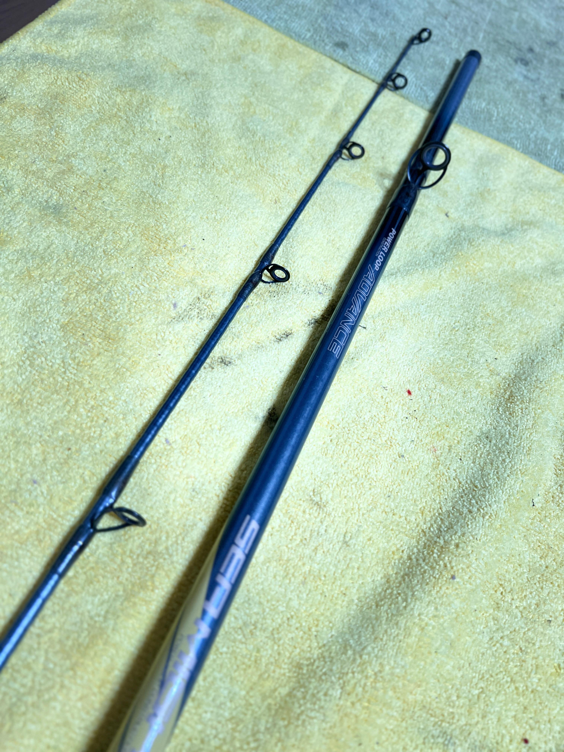 日本製NFT PL SEA MIGHTY 60-240 八尺三線黃並繼船竿海釣竿烏鰡竿免