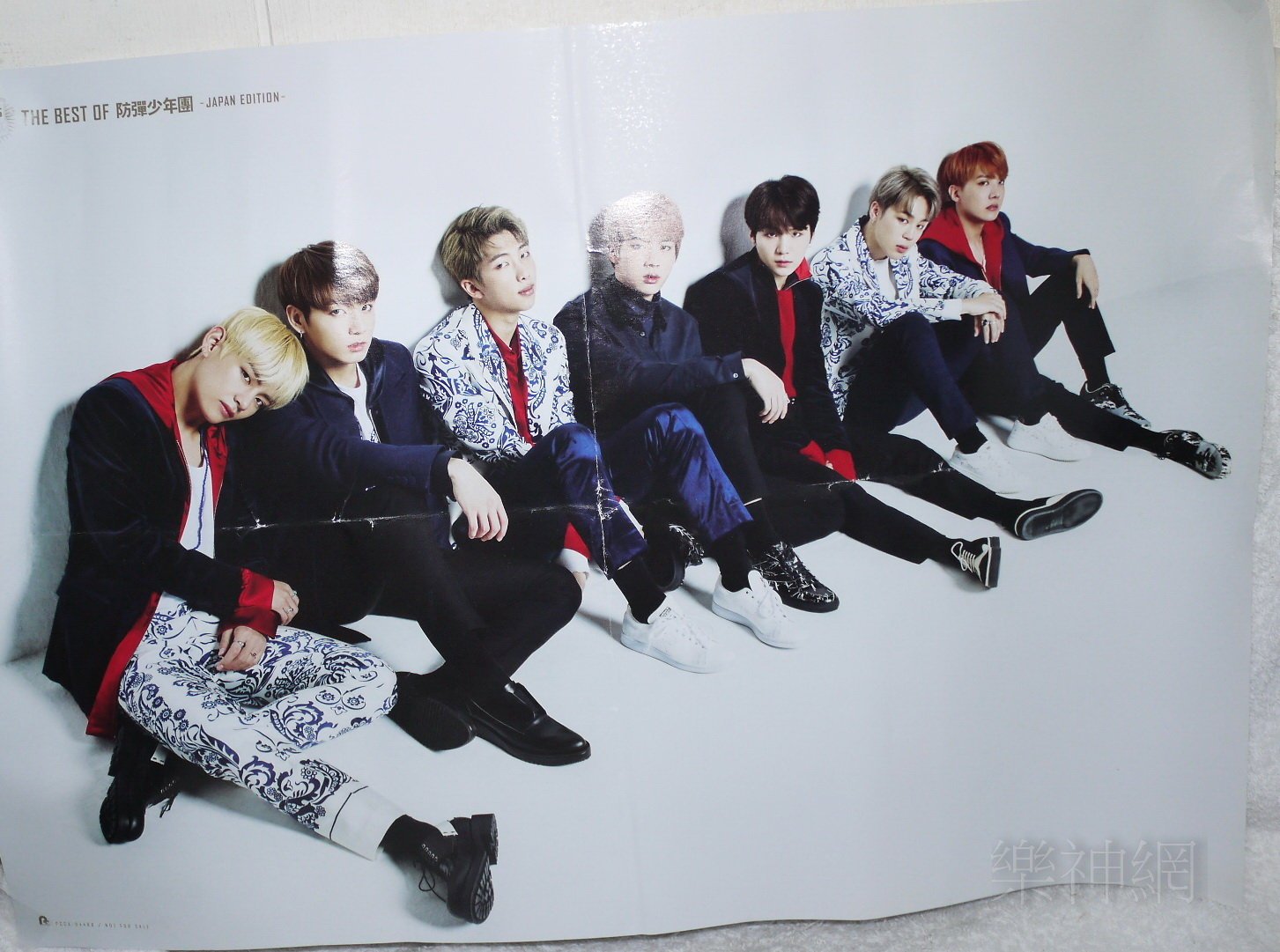 BTS防彈少年團THE BEST OF JAPAN EDITION【台版摺頁海報】全新| Yahoo拍賣