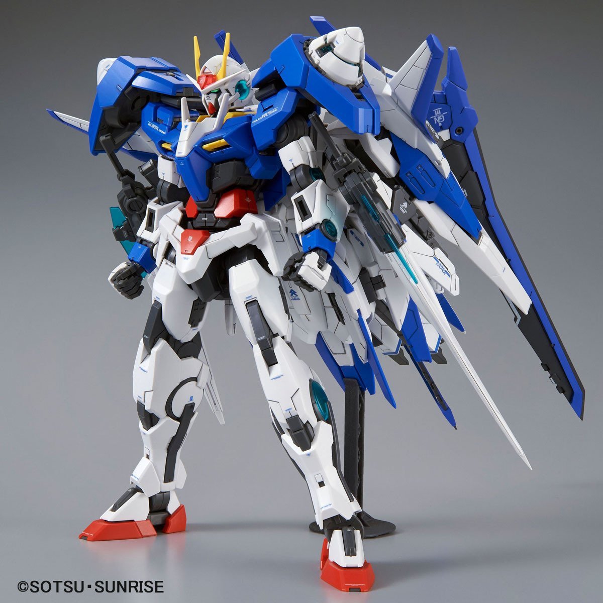 【未組立】 MG 00 RAISER GN-0000+GNR-010 1/100 MG 1/100 GN-0000+GNR-010/XN OO XN RAISER 00斬擊強化模組(0218506