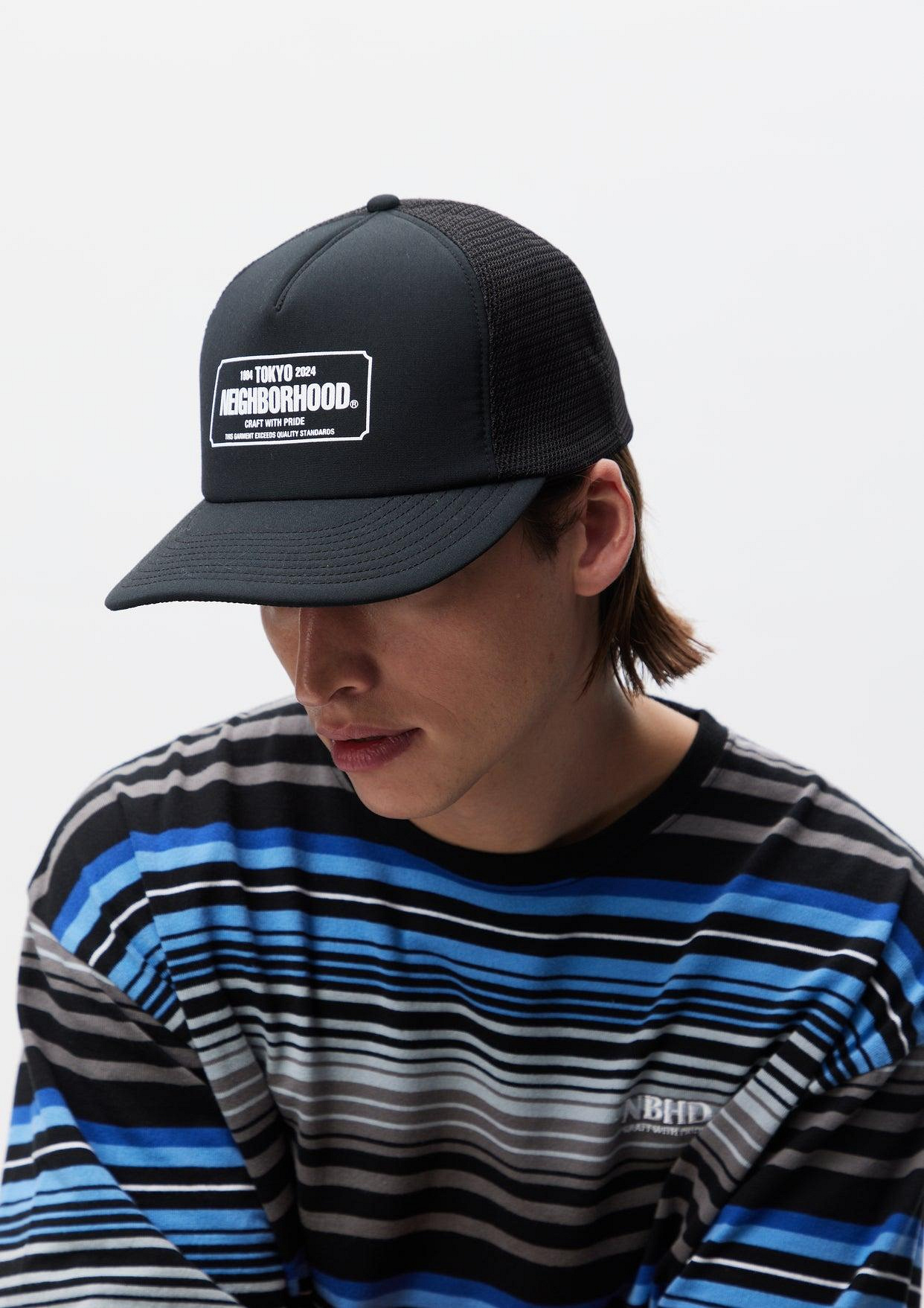 日貨代購CITY】2024SS NEIGHBORHOOD MESH CAP-2 NBHD LOGO 卡車帽網帽