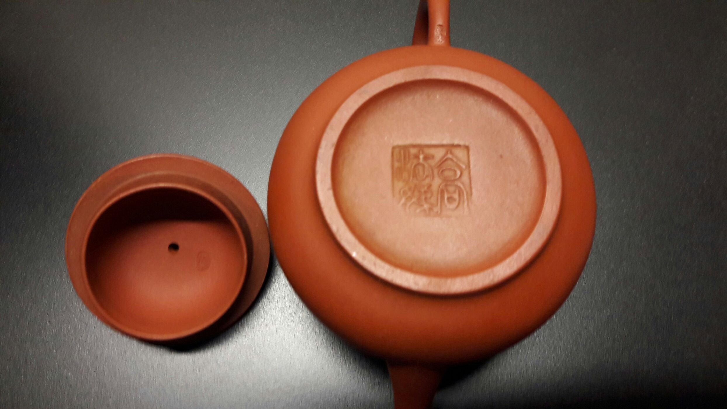 中國宜興紫砂壺高法娣石凳一廠泥料佳工藝普通早期商品非精品有工具痕碳