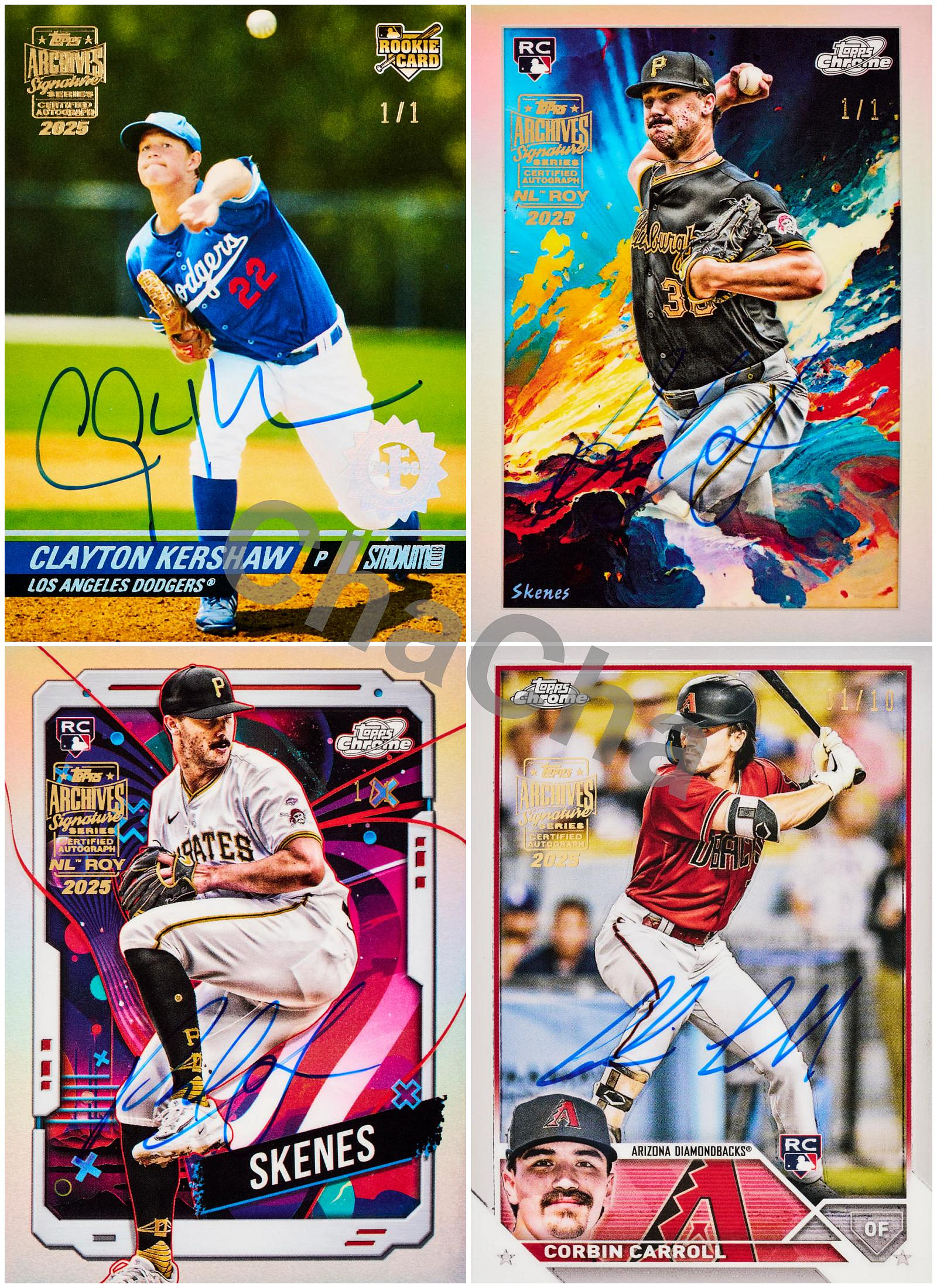 熱門現貨補貨] 2025 Topps Archives Signature - Active Player
